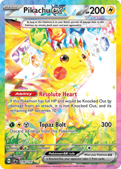 Pikachu ex 238/191